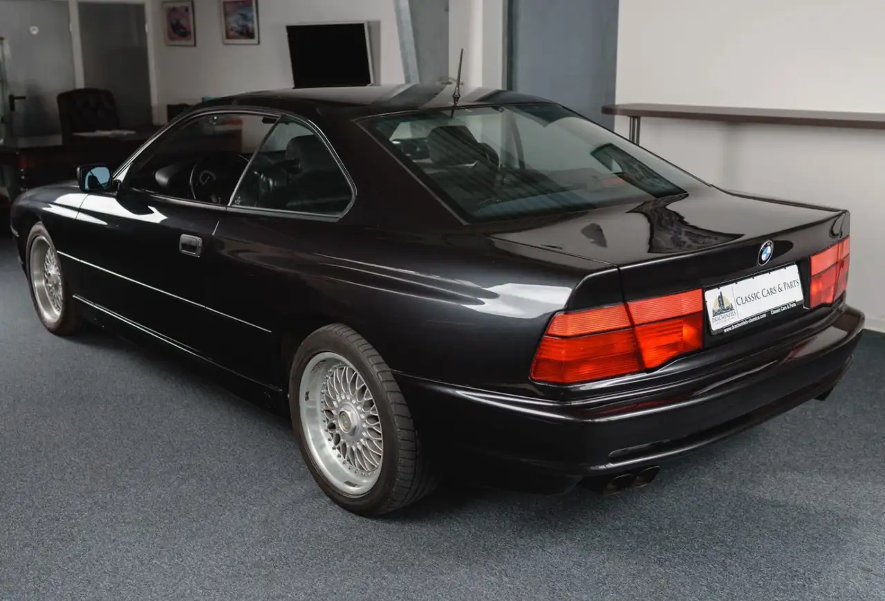 BMW 850 i - Automatik, Vollleder Schwarz, eSSD, foto 9
