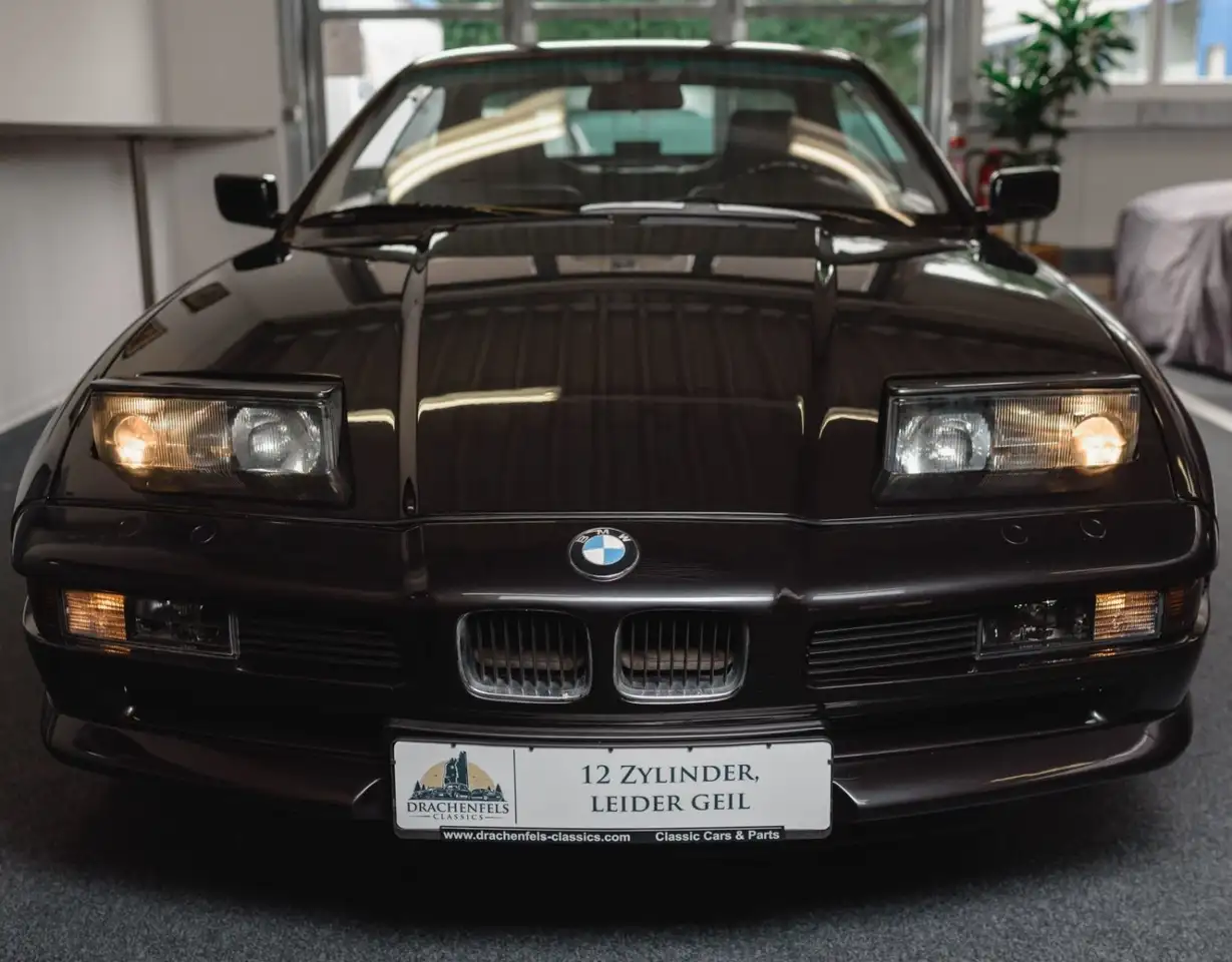 BMW 850 i - Automatik, Vollleder Schwarz, eSSD, foto 5