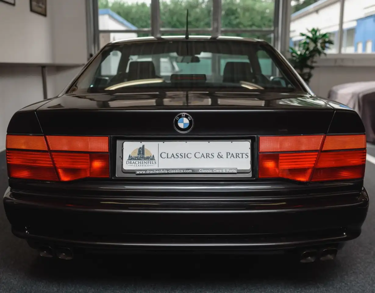BMW 850 i - Automatik, Vollleder Schwarz, eSSD, foto 8
