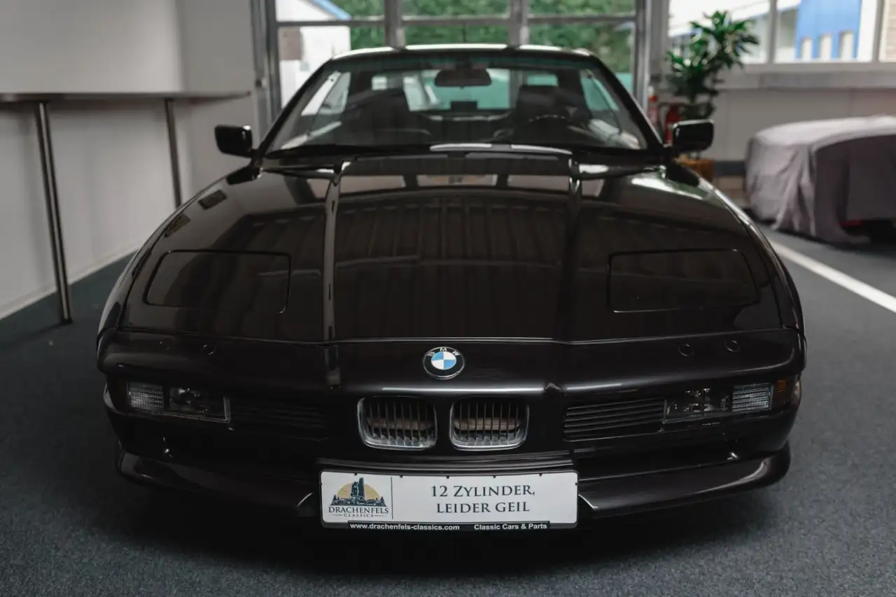 BMW 850 i - Automatik, Vollleder Schwarz, eSSD, foto 6