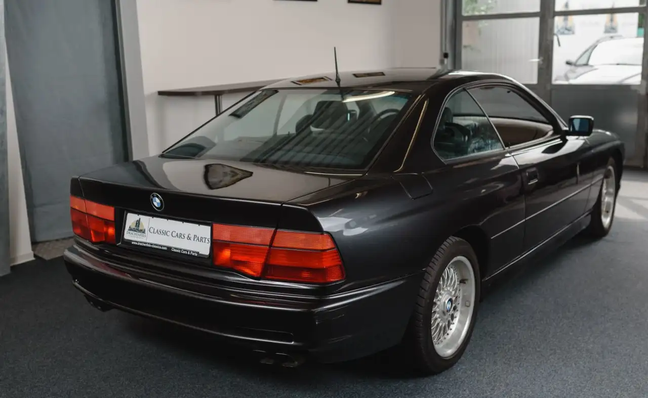 BMW 850 i - Automatik, Vollleder Schwarz, eSSD, foto 7