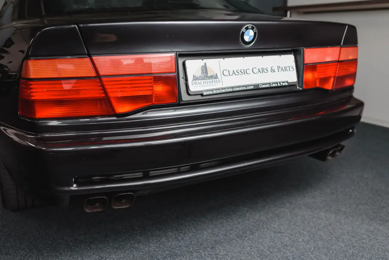 BMW 850 i - Automatik, Vollleder Schwarz, eSSD, foto 11