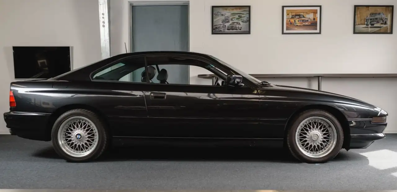BMW 850 i - Automatik, Vollleder Schwarz, eSSD, foto 10