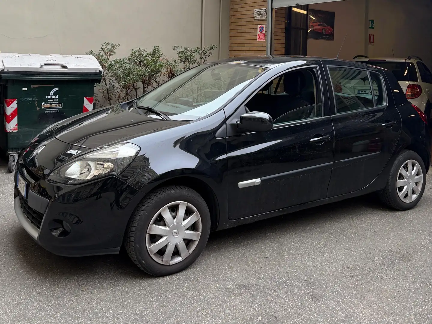 Renault Clio Clio III 2009 5p 1.2 16v Dynamique Gpl Nero - 2