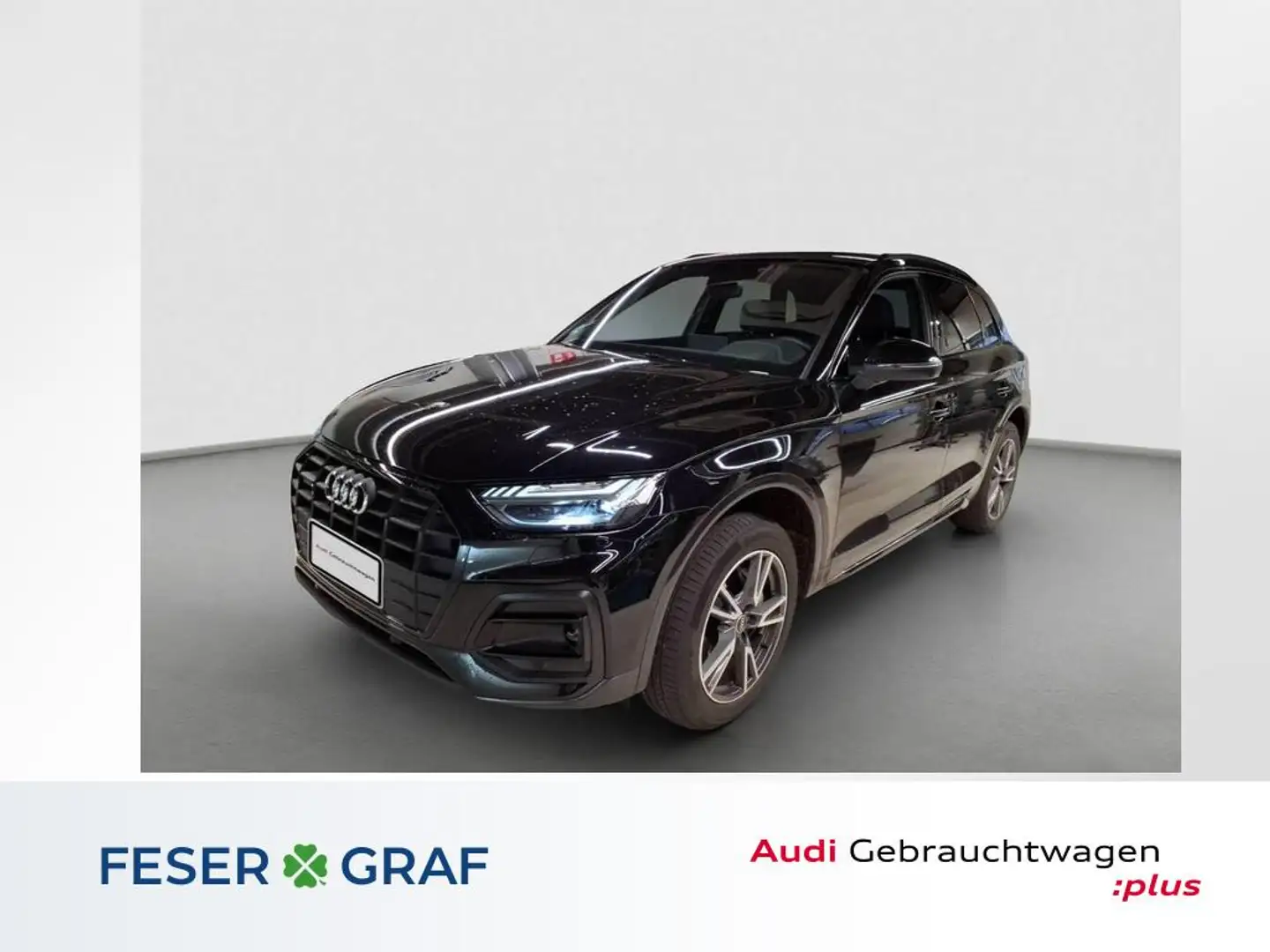 Audi Q5 50 TFSI e qu S tr. S line-AHK-Matrix-ACC- Schwarz - 1