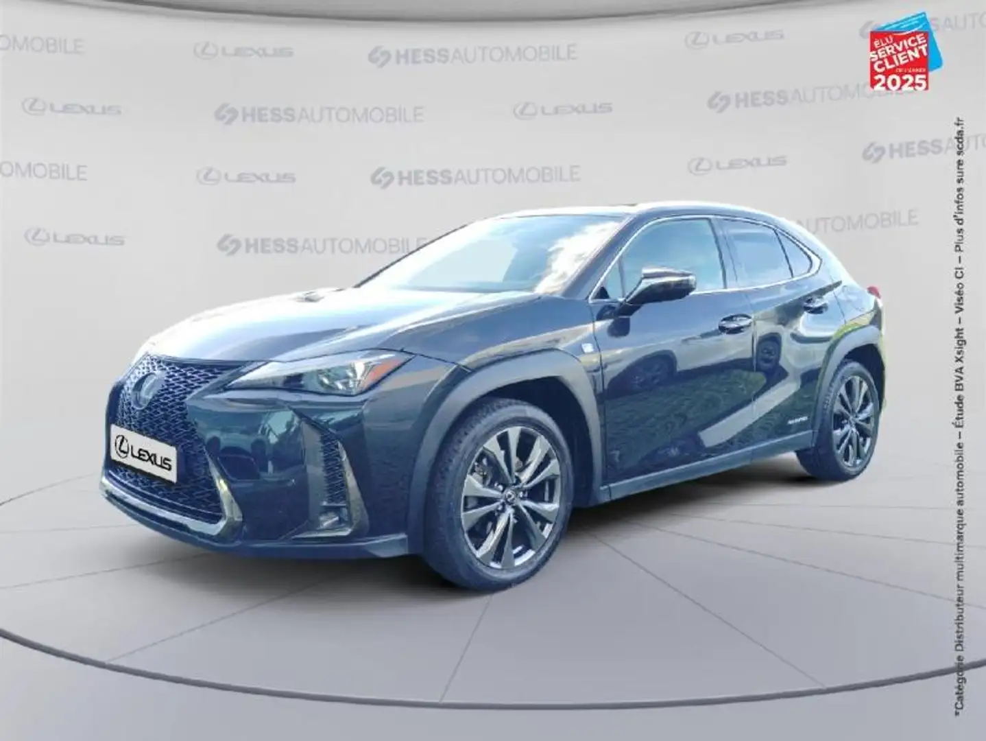 Lexus UX 250h 250h 4WD F SPORT Executive MY19 Tpano Sieges chauf/ventil/cuir Volant chauf GPS Camera HUD Noir - 1