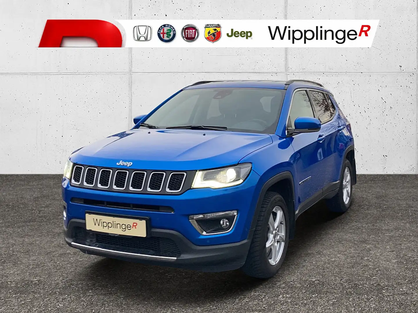 Jeep Compass 2,0 MultiJet AWD 9AT 140 Limited Aut. Azul - 1