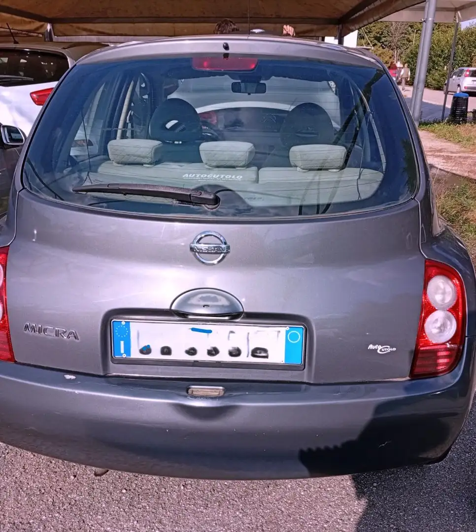 Nissan Micra 1,2 16v ACENTA GPL Grigio - 2
