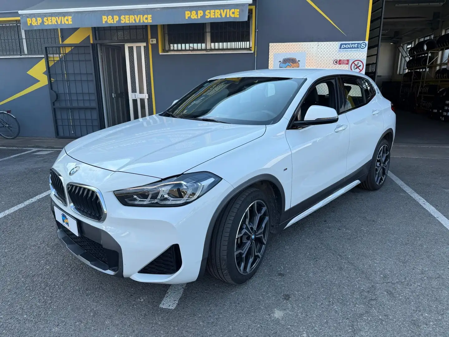 BMW X2 X2 F39 xdrive20d Msport X auto Bianco - 1