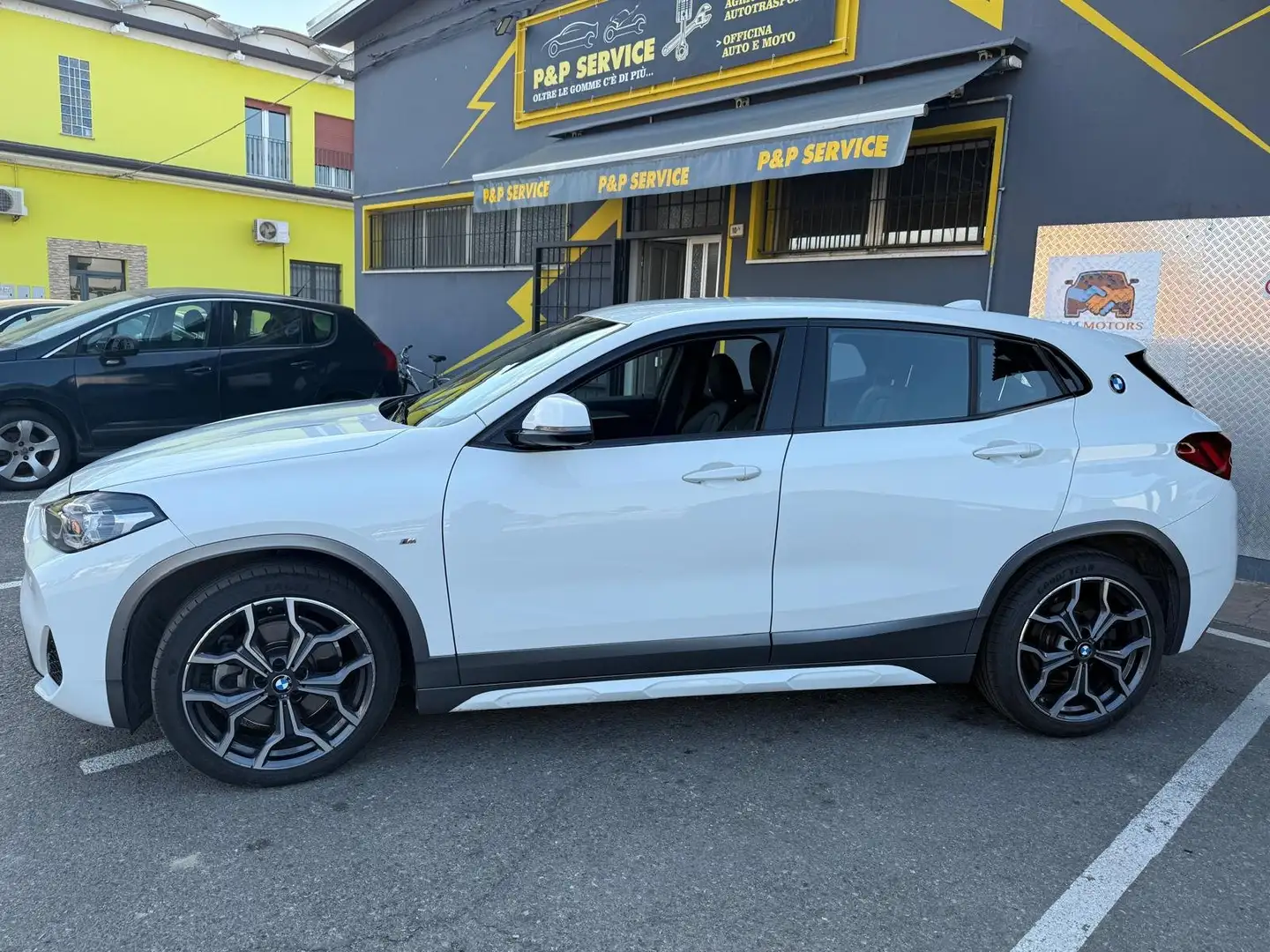 BMW X2 X2 F39 xdrive20d Msport X auto Bianco - 2