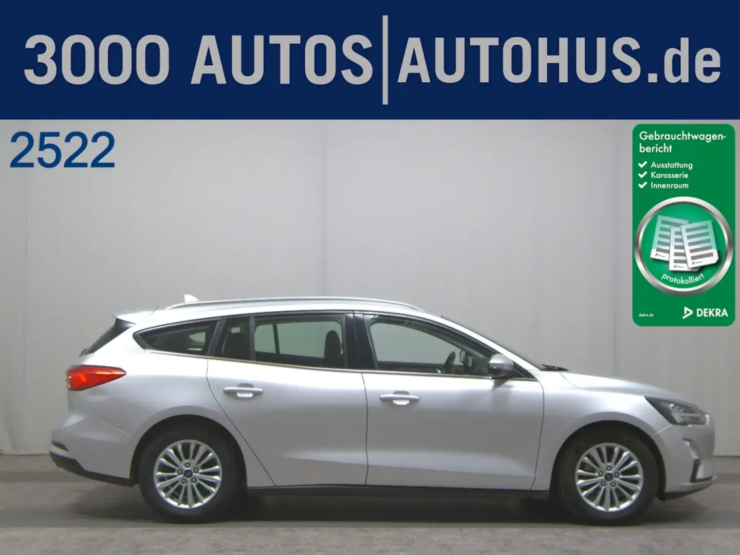 Ford Focus Turnier 1.5 EB Titanium X AHK Nav B&O LED Plateado - 1