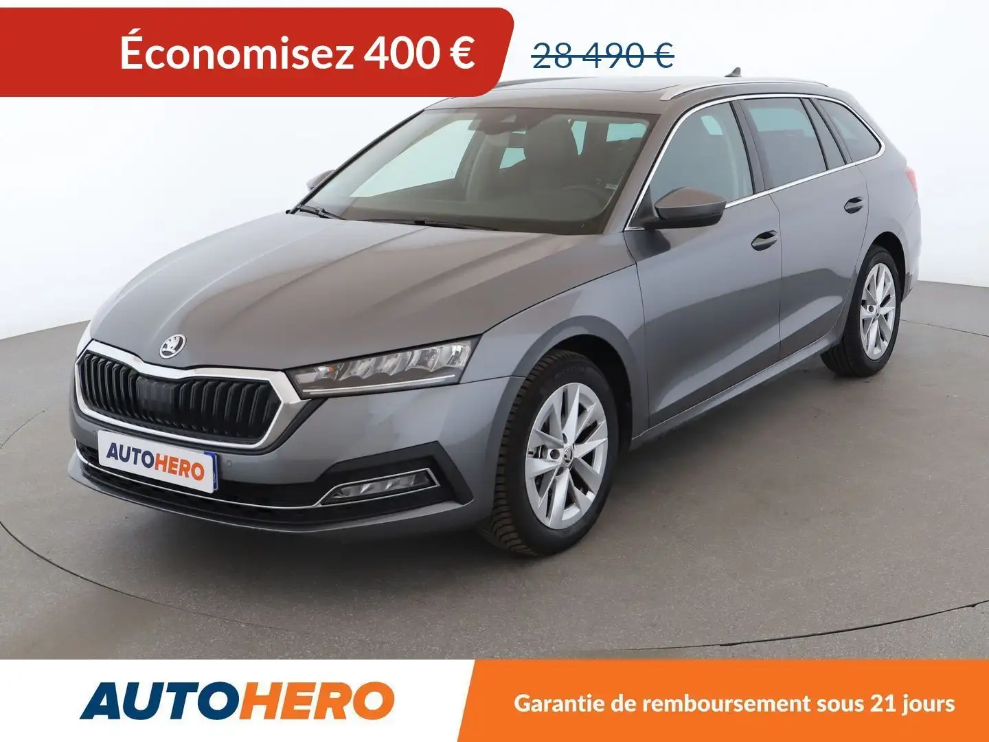 Skoda Combi 1.5 TSI mHEV e-TEC ACT Style DSG7 Šedá - 1