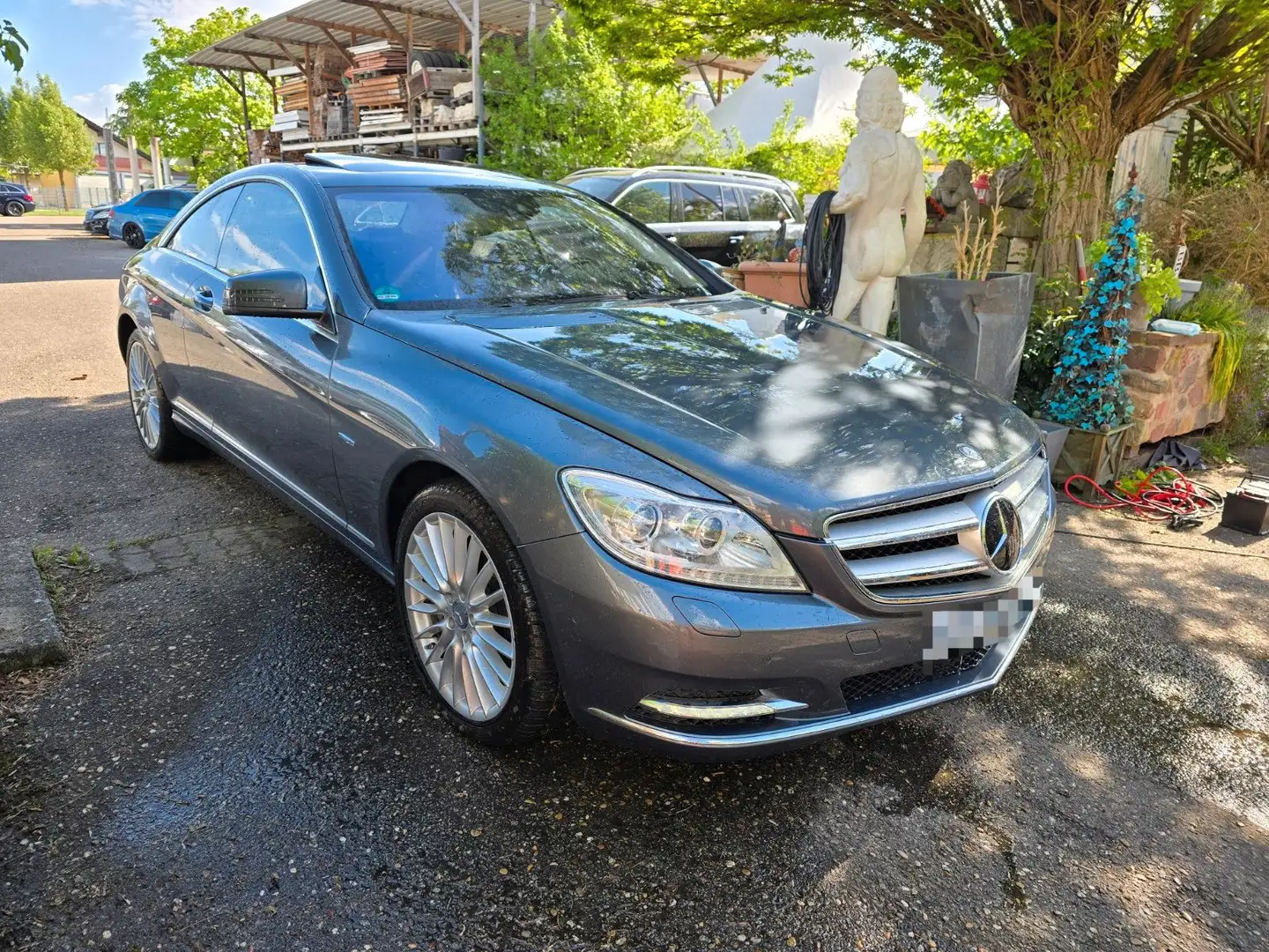 Mercedes-Benz CL 500 4MATIC 2.Hand Original Lack Grau - 1