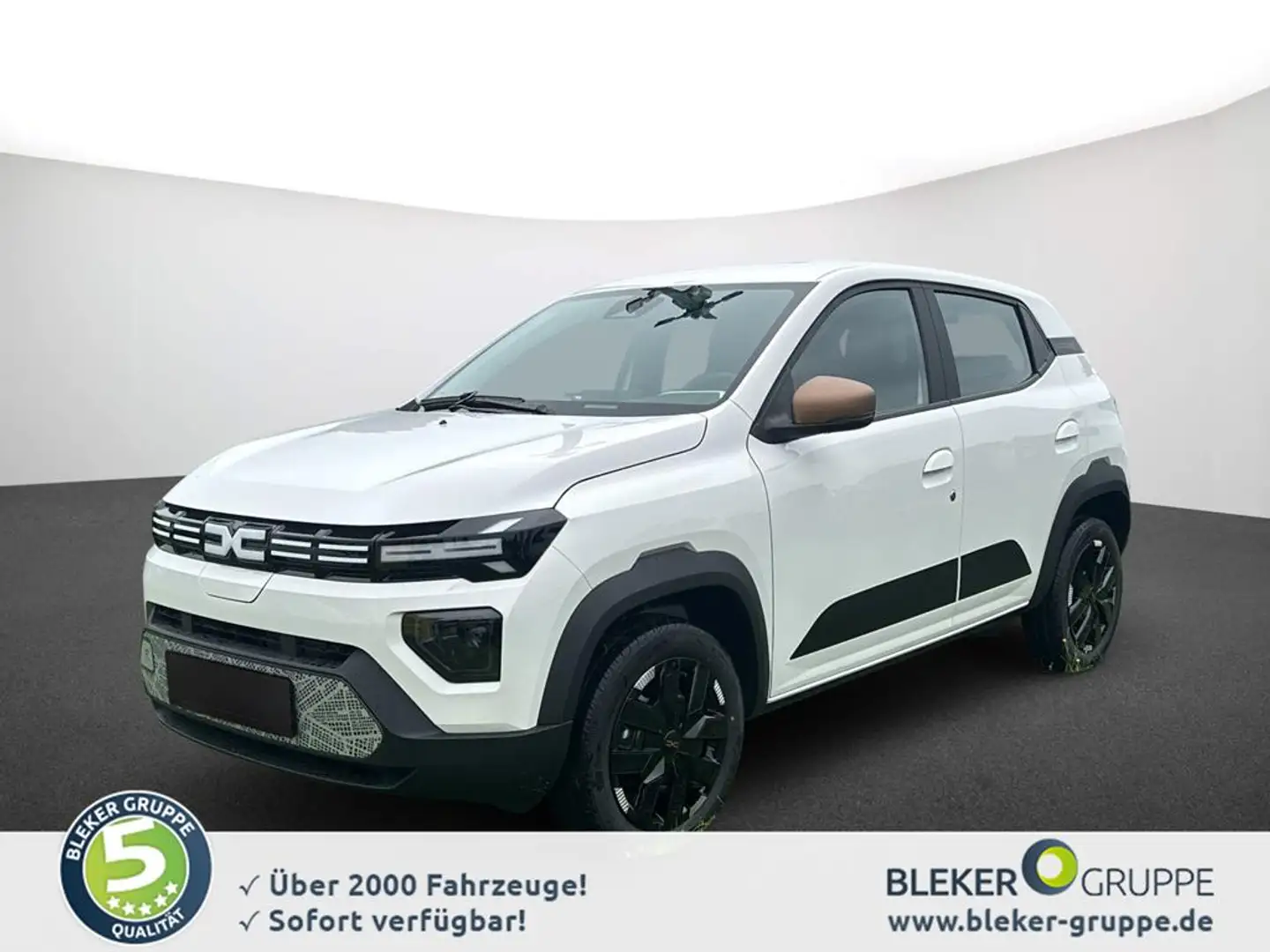 Dacia Spring Electric Blanc - 1