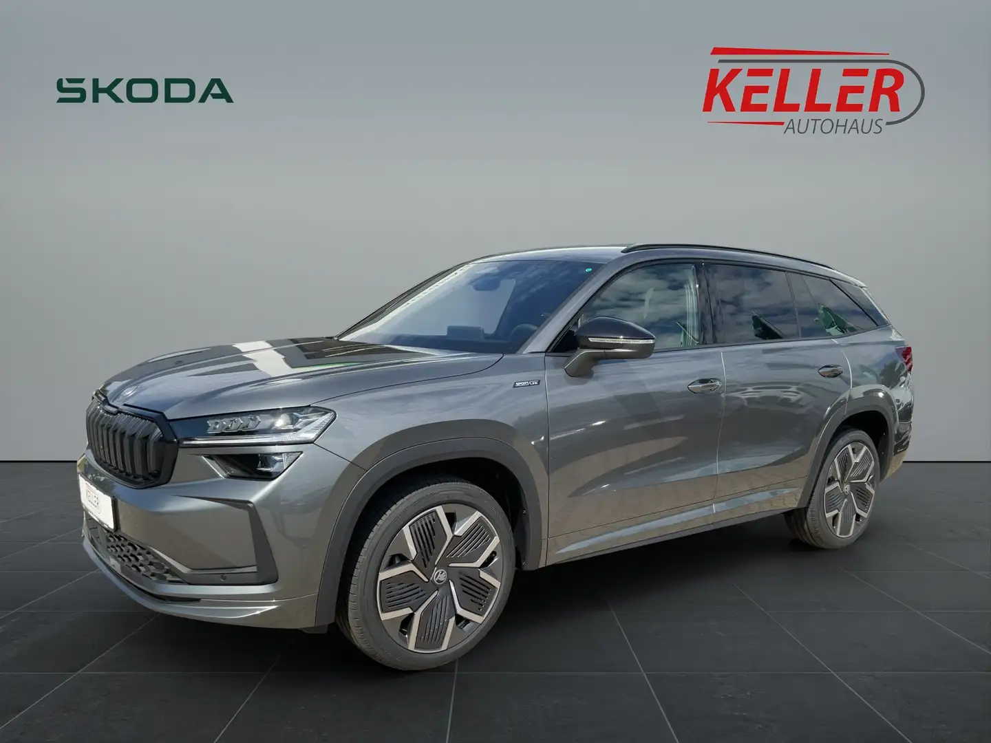 Skoda Kodiaq 2.0 TDI 142kW 4x4 Sportline SOFORT Verfügbar Gris - 1