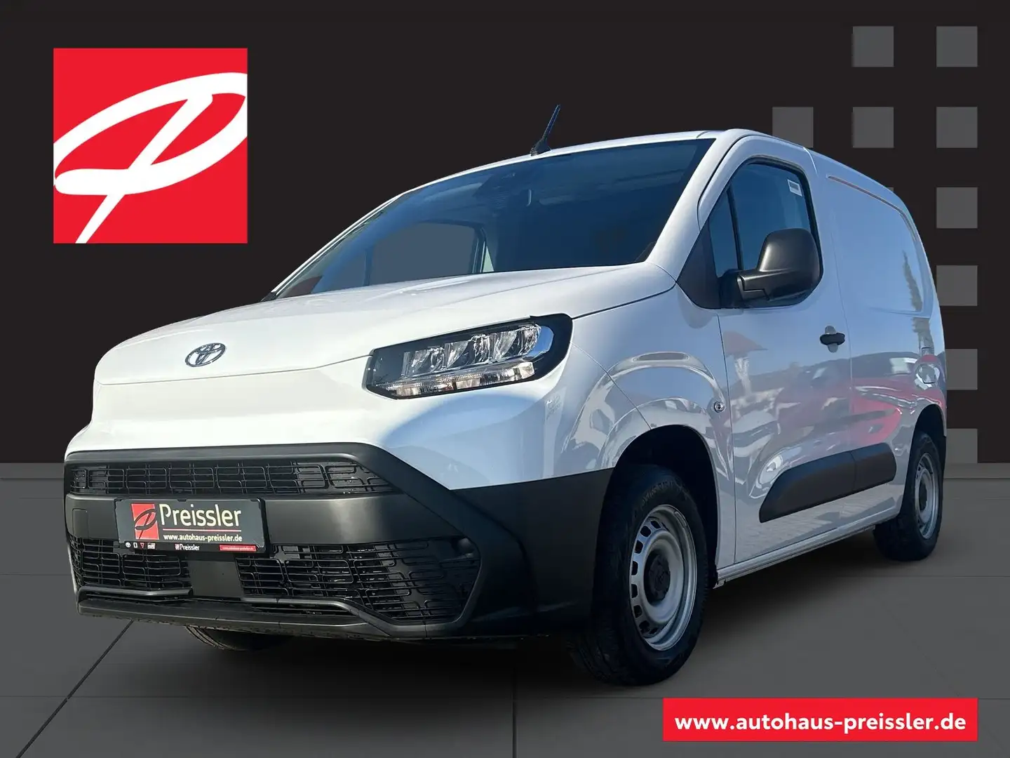 Toyota Proace City L1 *Meister + Hecktüren verglast* Blanc - 1