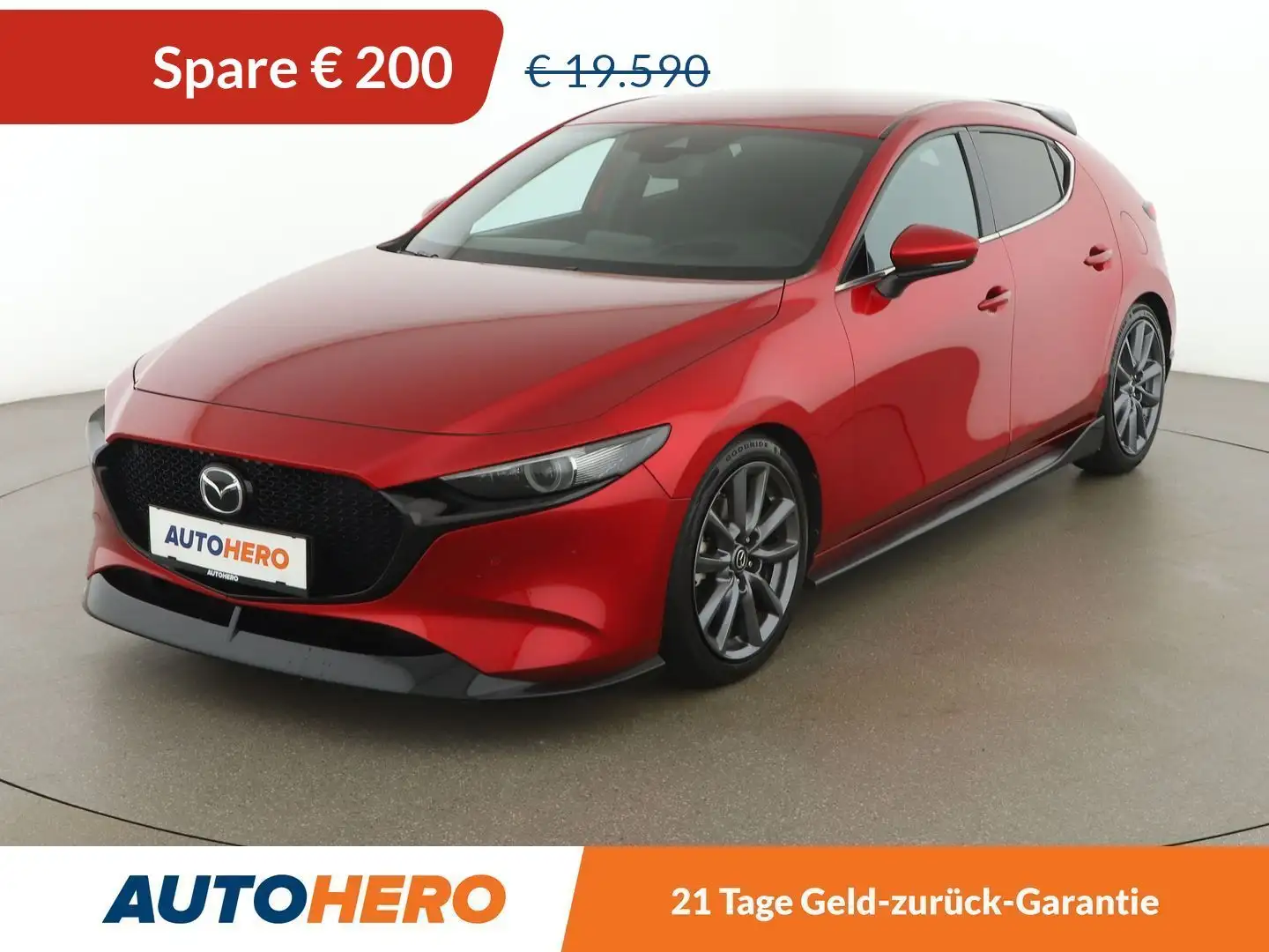 Mazda 3 2.0 Edition 100 *HUD*LED*ACC*NAVI*CAM*SPUR*TOT*BT* Rot - 1