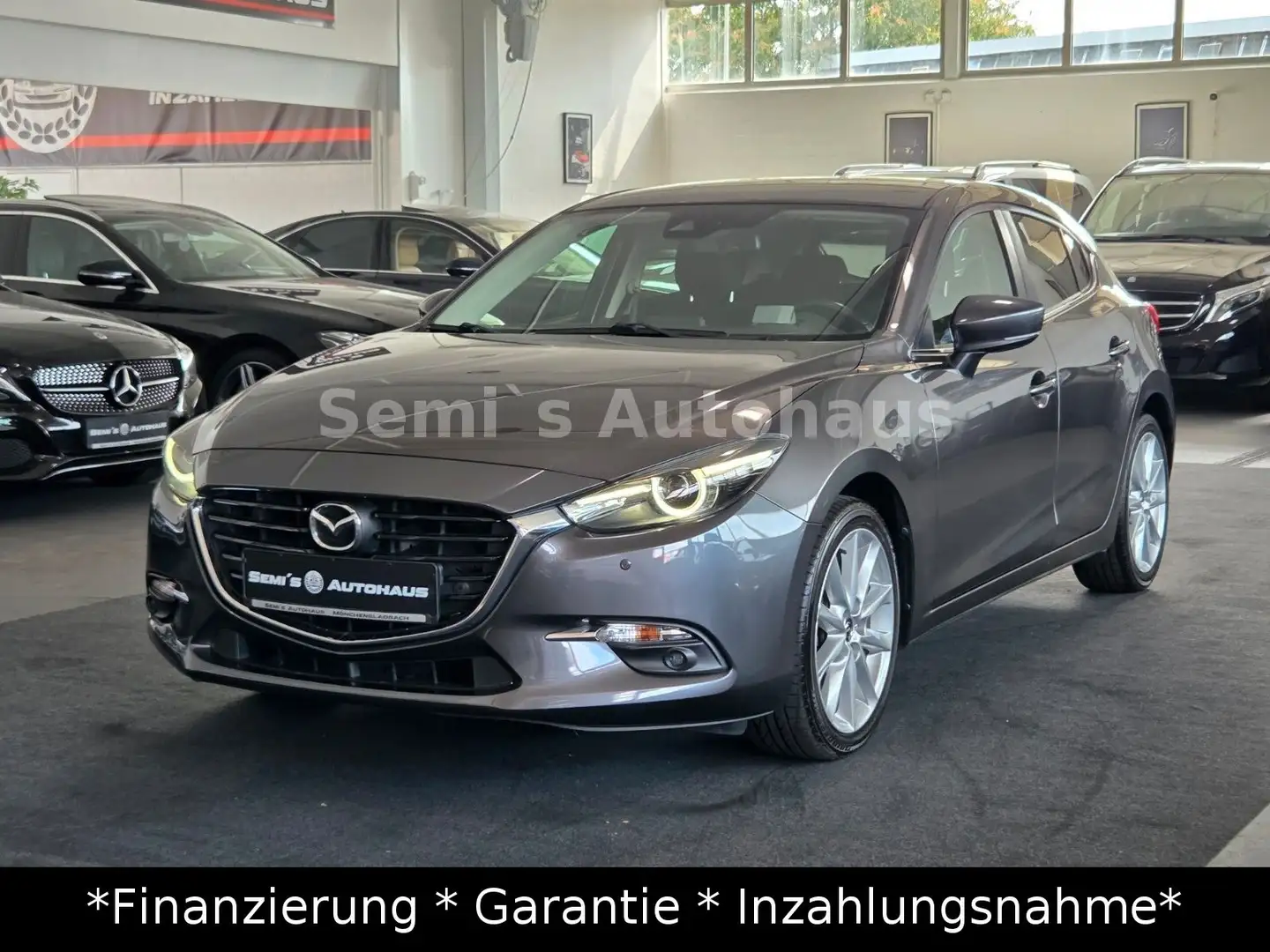 Mazda 3 Lim. Sports-Line|HeadUp|Navi|R-Kam Grau - 1