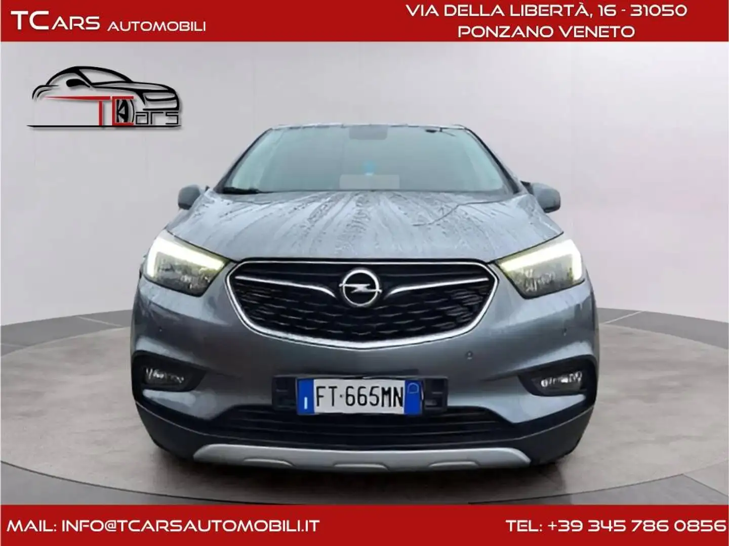 Opel Mokka X 1.4 GPL FINO 11 2028 - NEOPATENT - GARANZIA 3 ANNI Grigio - 2