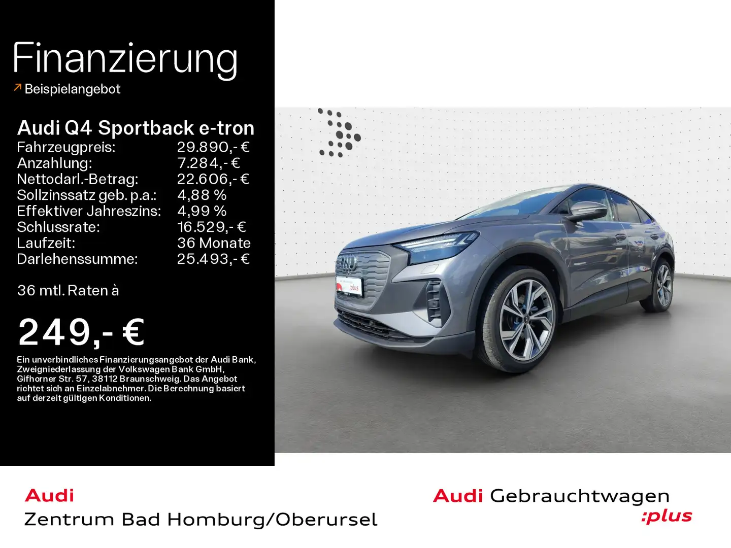 Audi Q4 e-tron 35*Navi*Matrix*Alu*PDC*Virtu Grau - 1