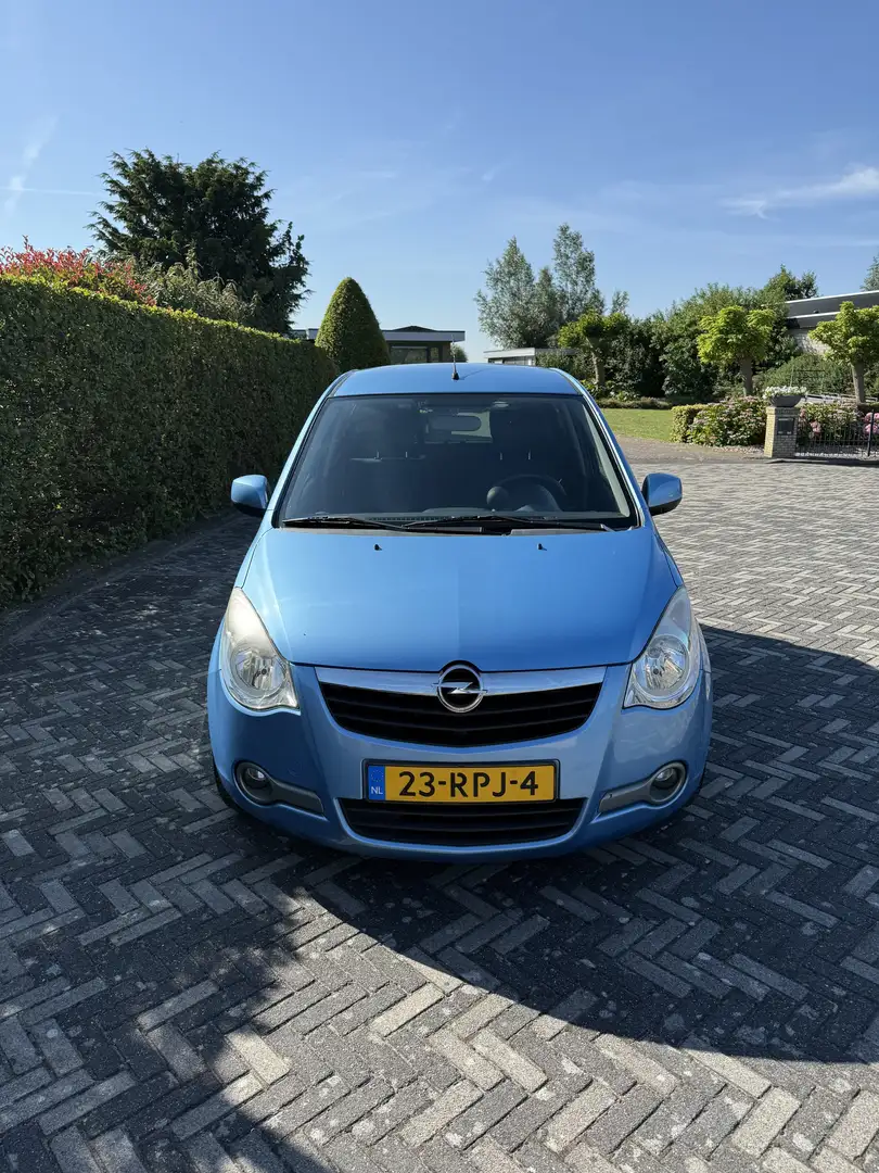 Opel Agila 1.2 Edition Blauw - 1