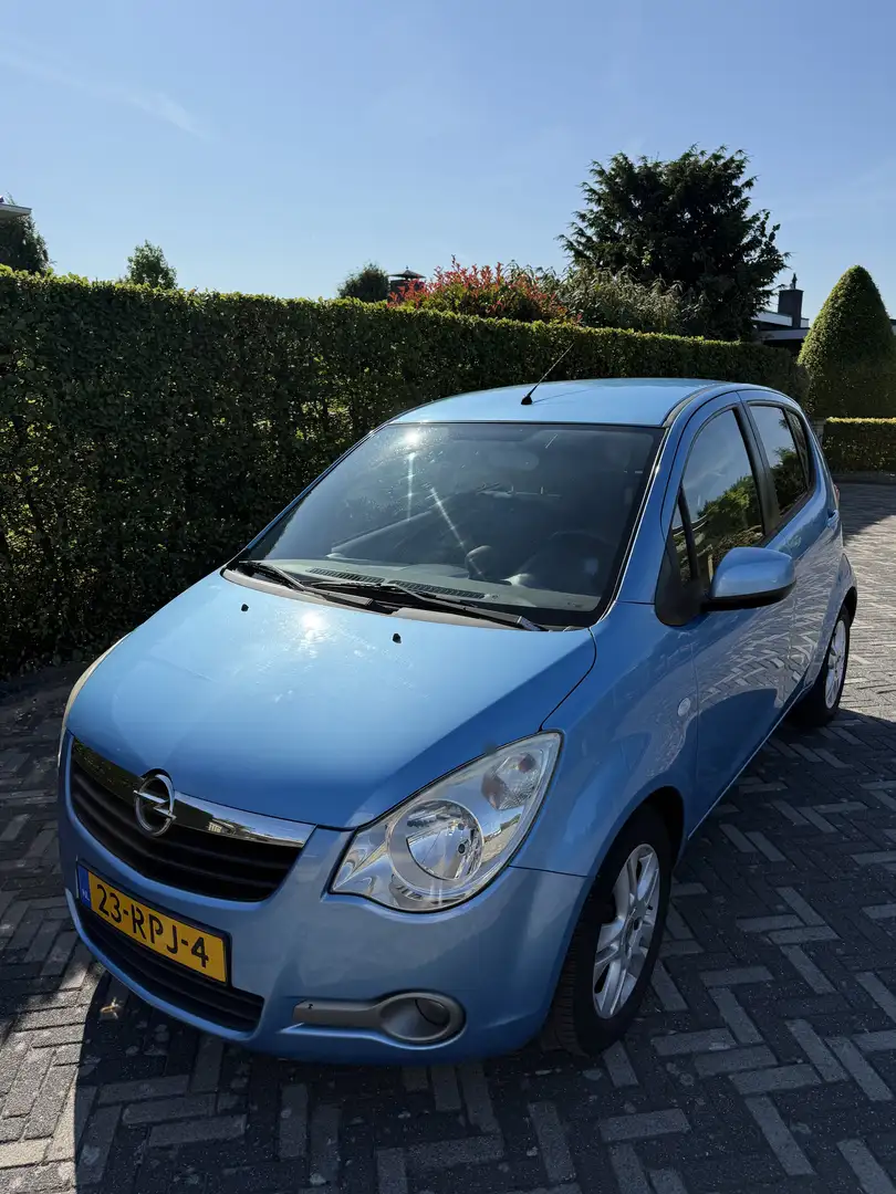 Opel Agila 1.2 Edition Blauw - 2