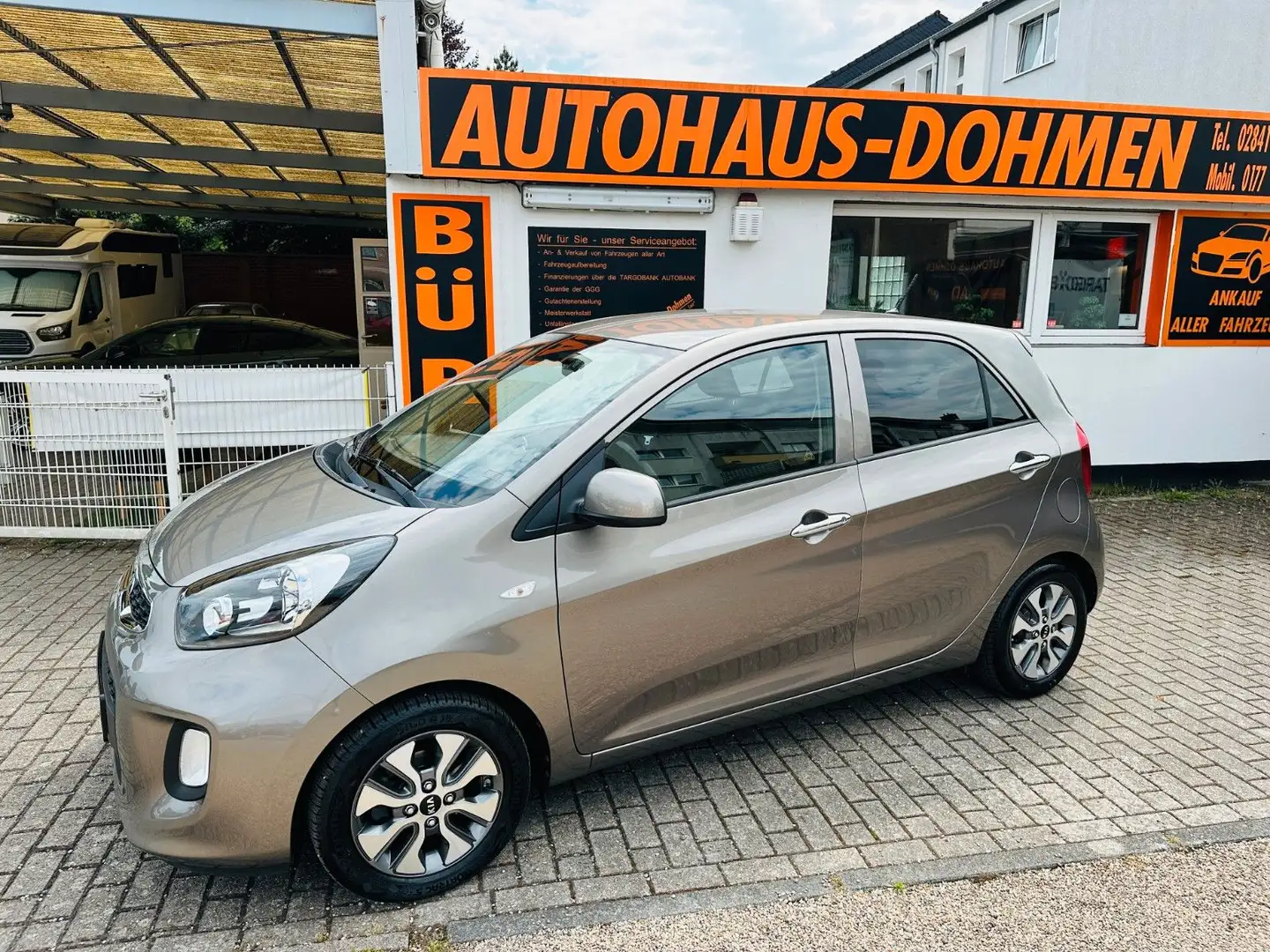 Kia Picanto +Scheckheft gepflegt+Klima+Sitzheizung Ezüst - 1