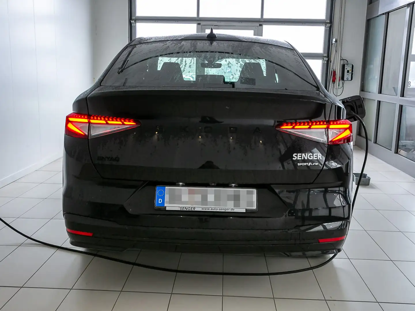 Skoda Enyaq Coupe 85 Sportline Navi Kamera Matrix-LED Schwarz - 2