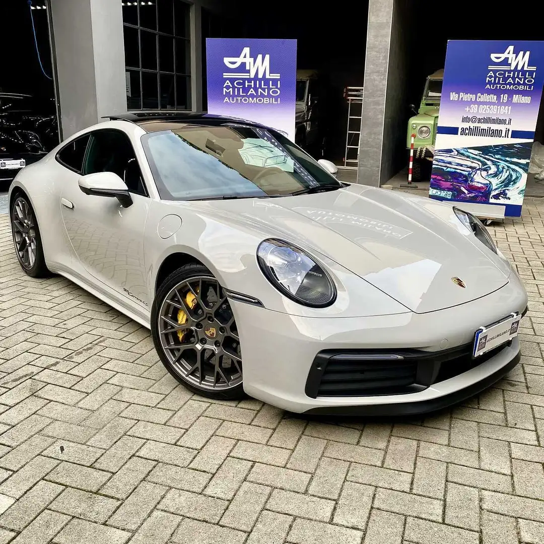 Porsche 992 /911 Carrera 4S CARBO-TETTO-PDCC-RADAR Grigio - 2