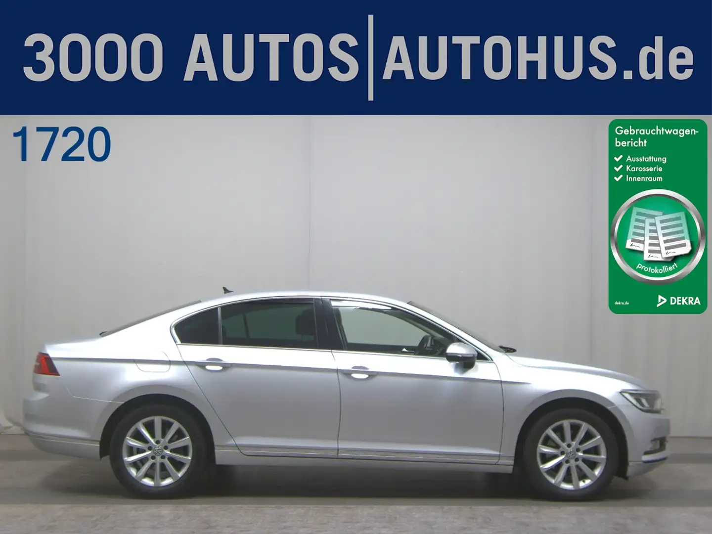 Volkswagen Passat 1.4 TSI Highline Navi LED PDC ACC Silber - 1