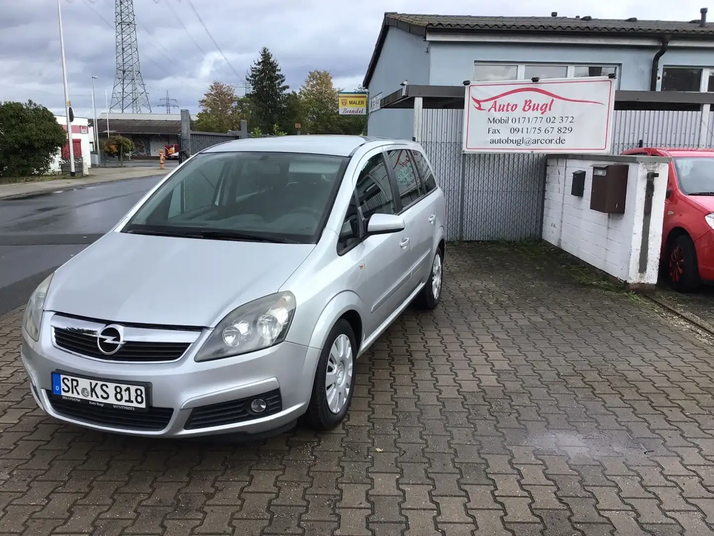 Opel Zafira B Navi+Klima+Navi+7Sitze Silber - 1
