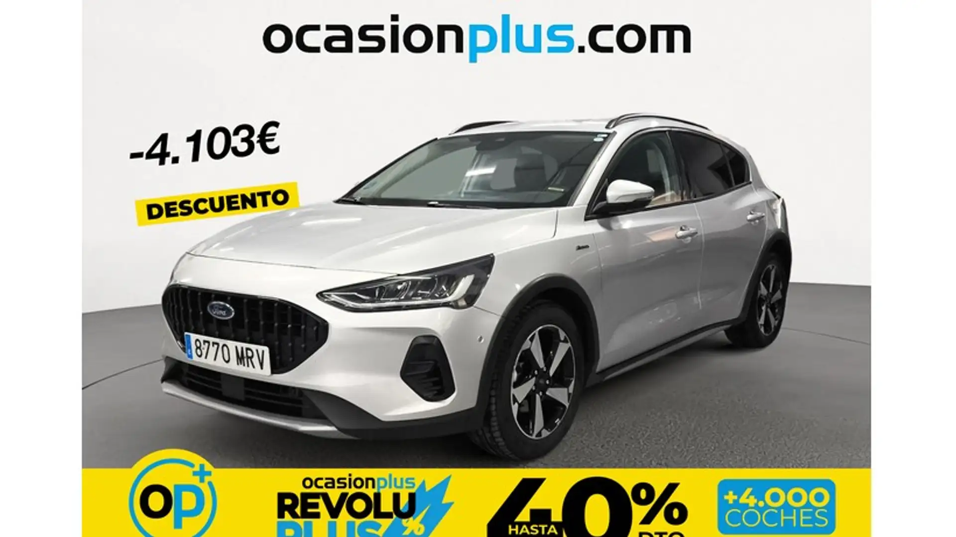 Ford Focus 1.0 Ecoboost MHEV Active 155 Aut. Schwarz - 1