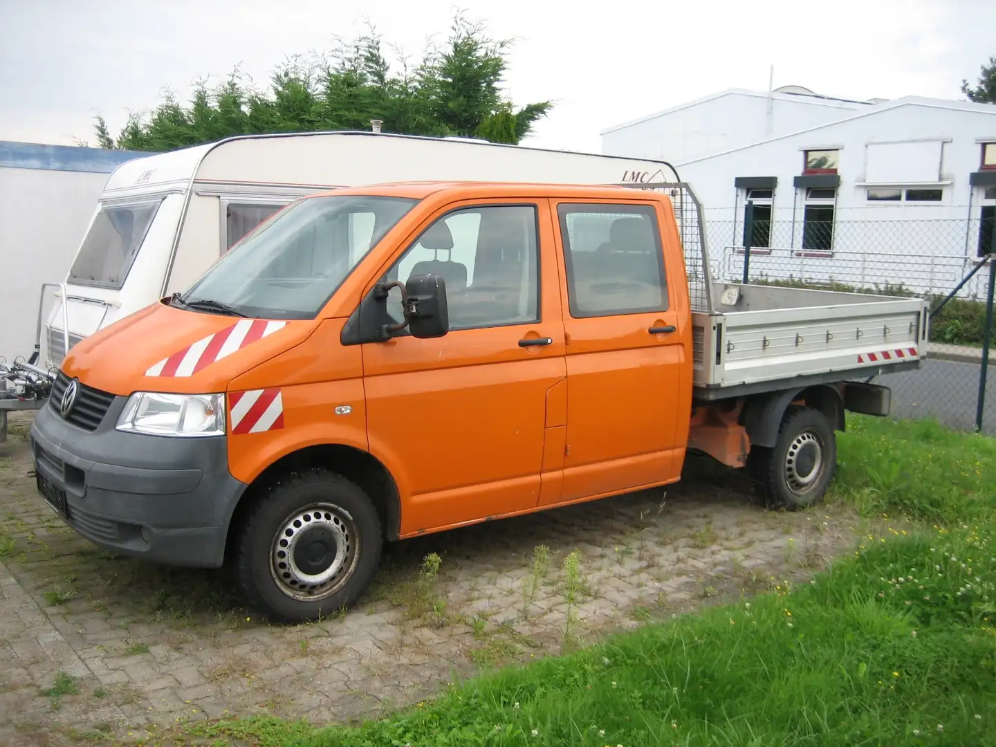Volkswagen T5 Transporter T5 Doppelkabine Doka - Klima - Orange - 1