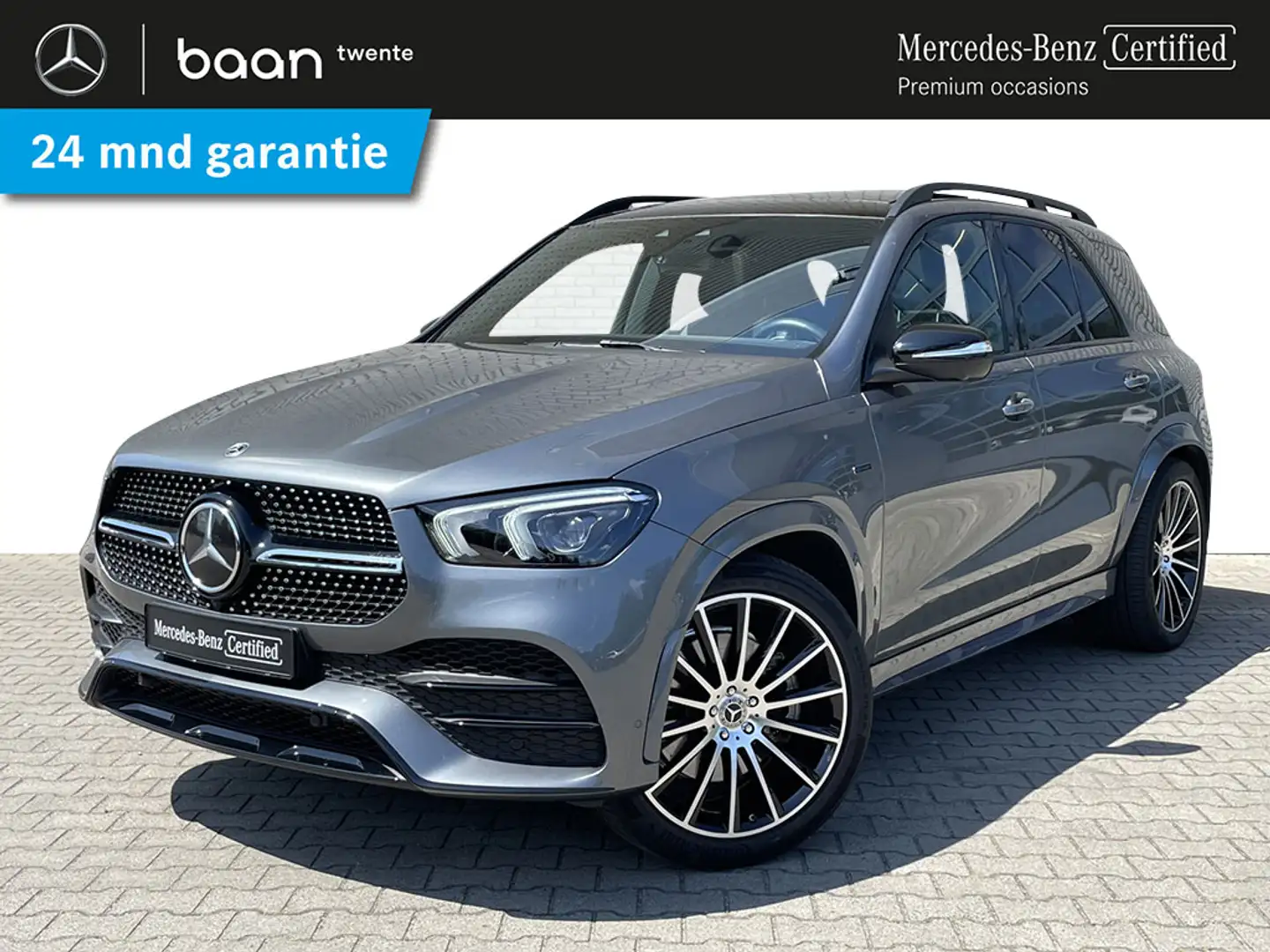Mercedes-Benz GLE 350 de 4MATIC Premium Plus l Trekhaak l Burmester Prem Grijs - 1