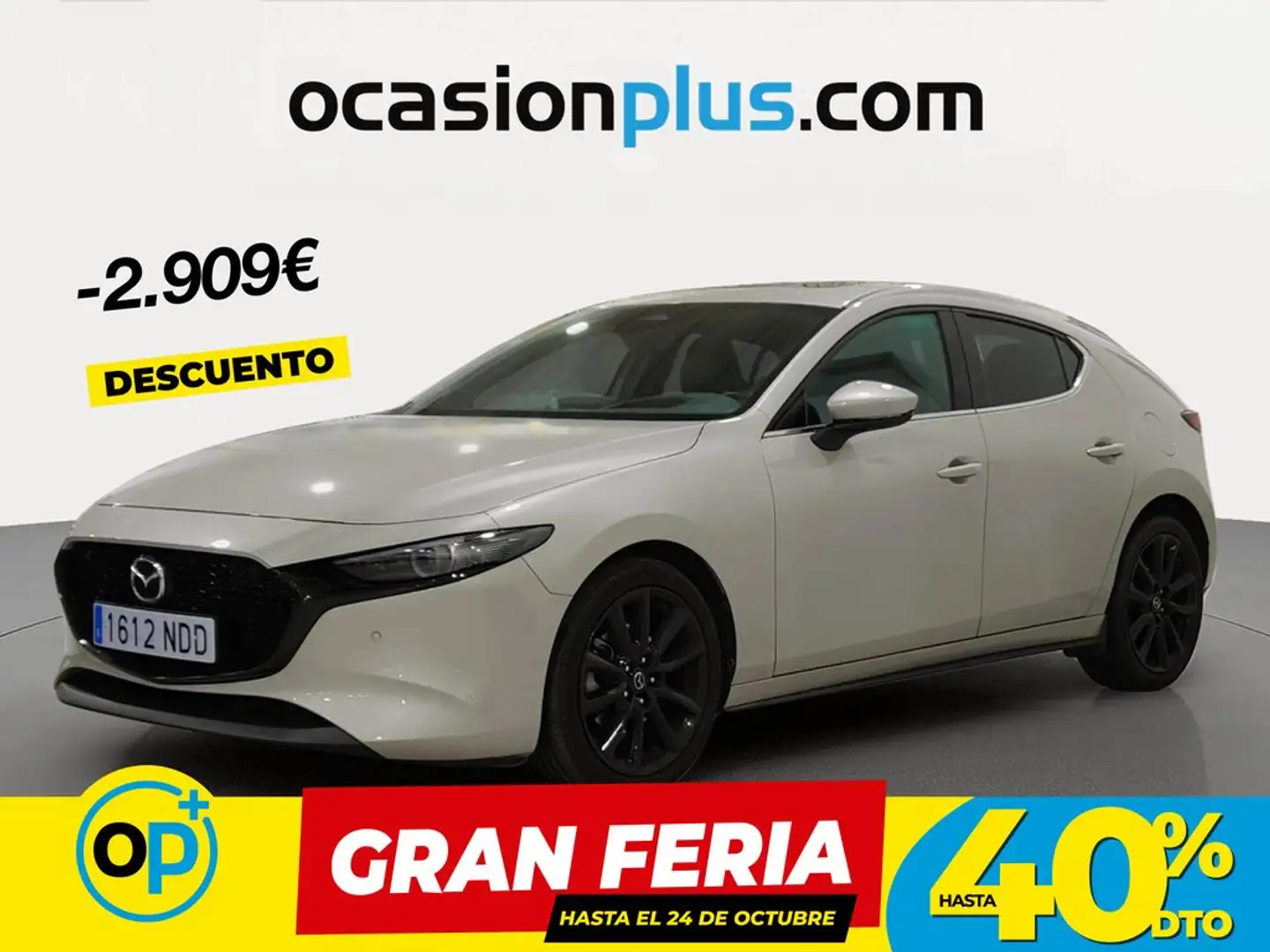 Mazda 3 2.0 e-Skyactiv-X Takumi Aut. 137kW Gris - 1