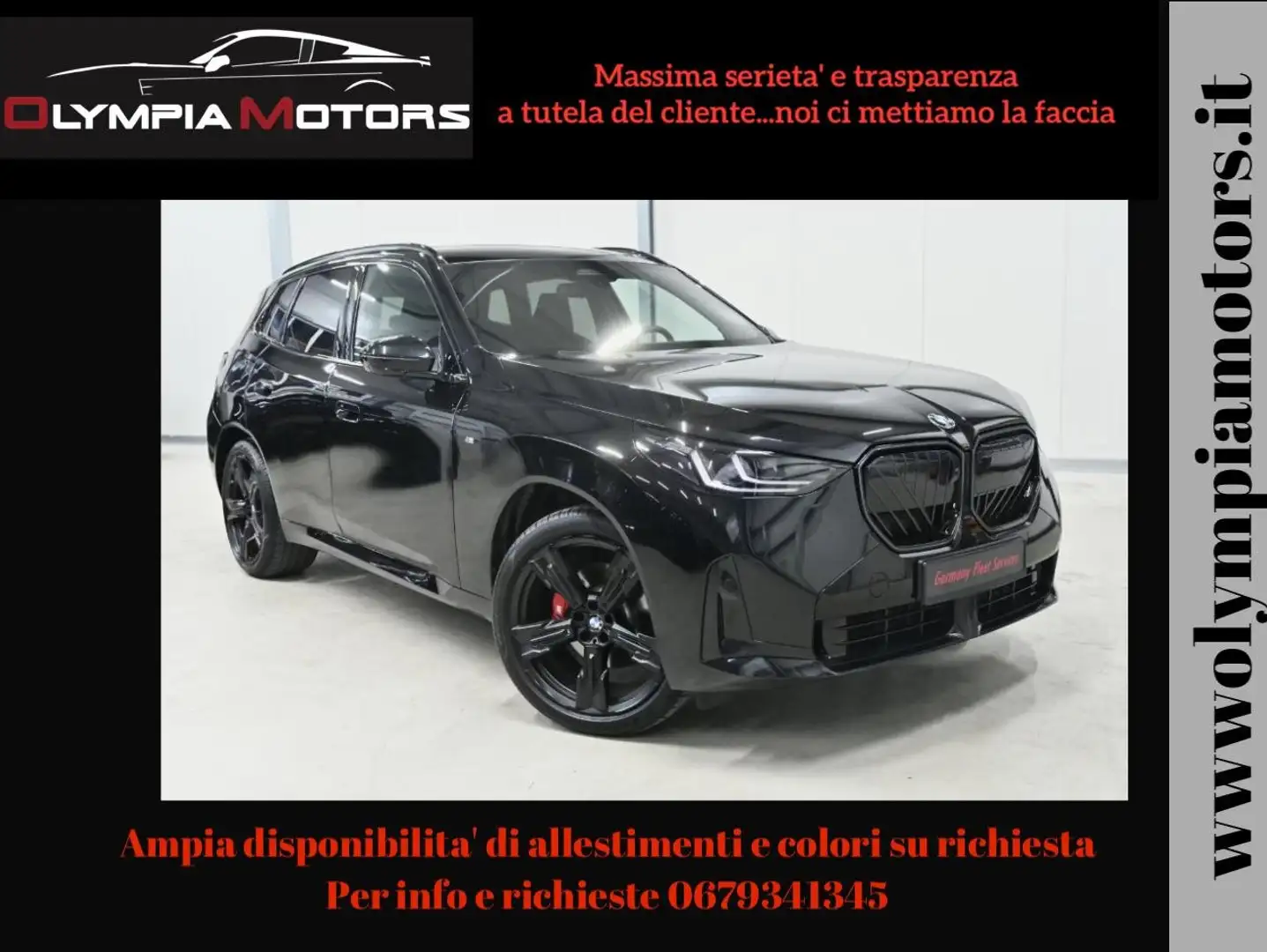 BMW X3 XDRIVE M SPORT LASER TETTO 21 KAMERA BLACK PACK Nero - 1