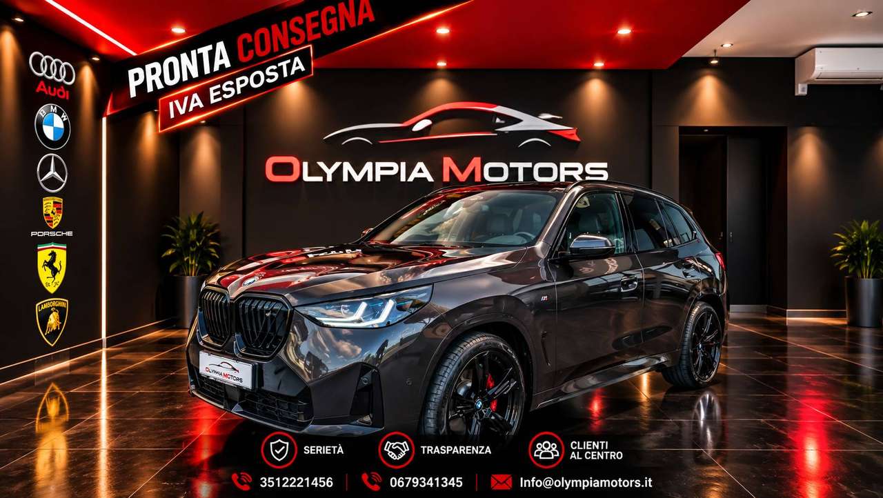 BMW X3 XDRIVE M SPORT LASER TETTO 21 KAMERA BLACK PACK