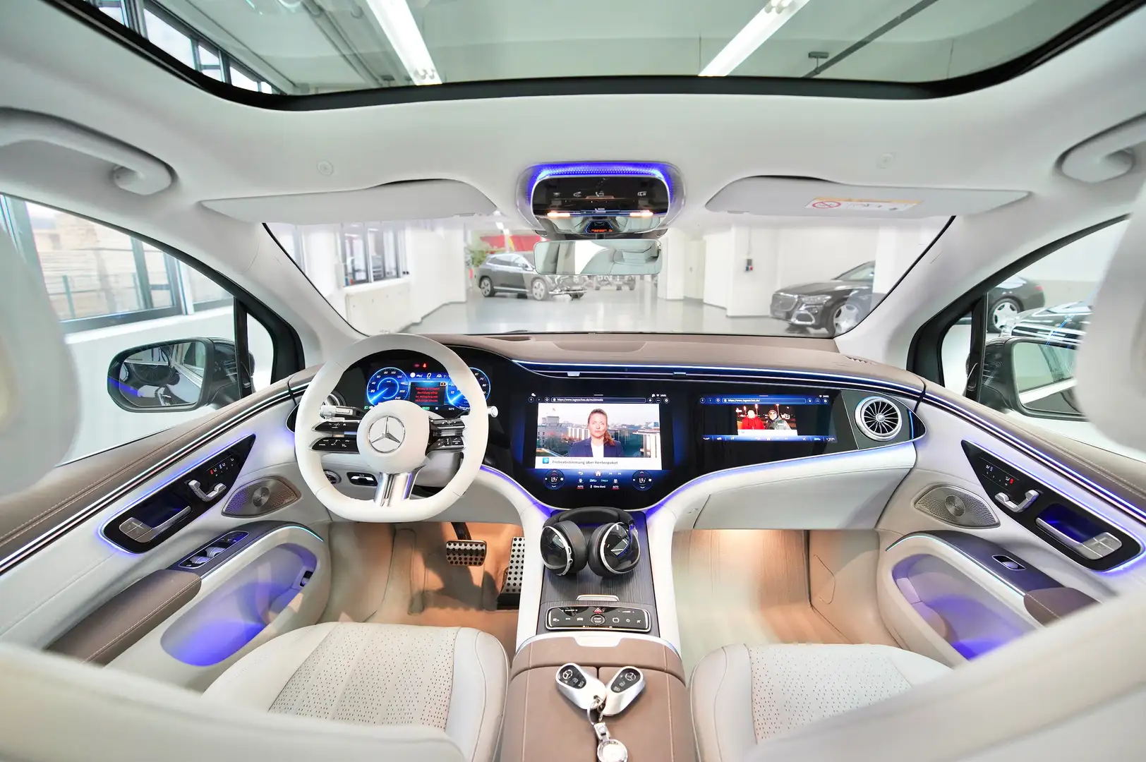 Mercedes-Benz EQS EQS 450 ! M. 2025/118 kWh ! AMG LINE PREMIUM PLUS Noir - 2