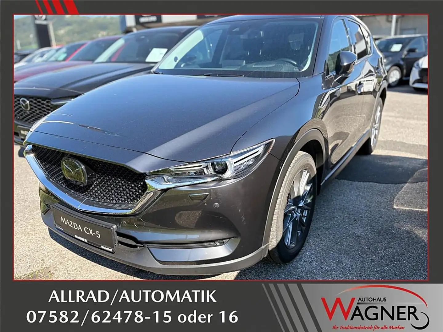 Mazda CX-5 CD150 AWD Revolution Aut. Grau - 1