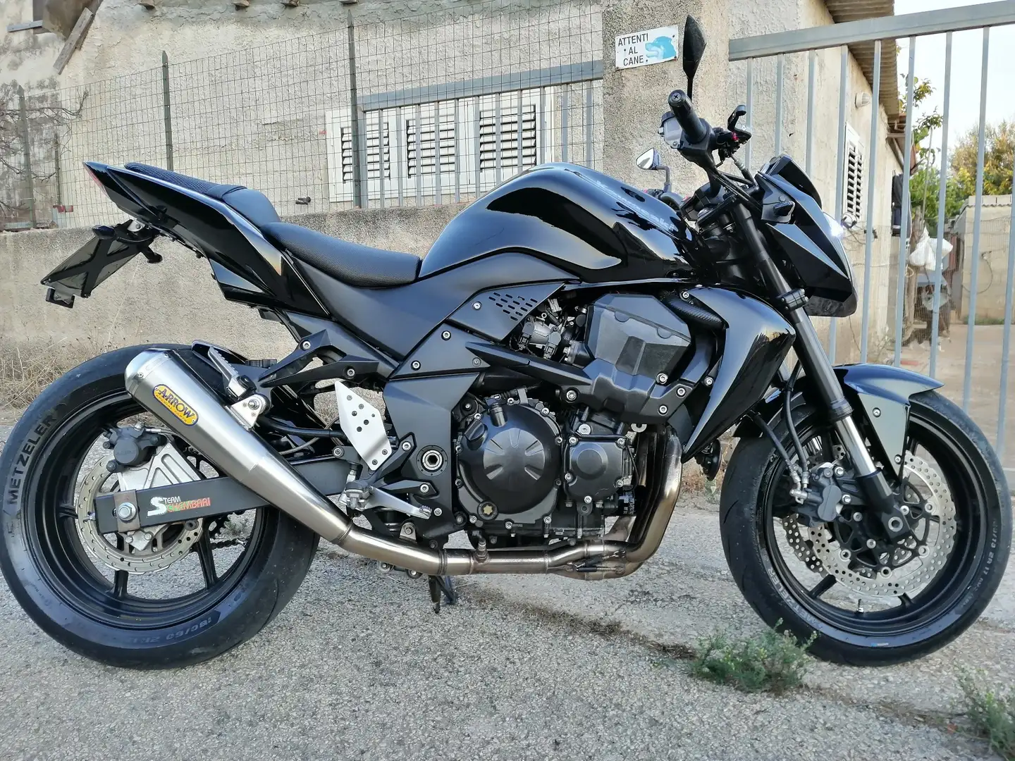 Kawasaki Z 750 total Black edition Nero - 1