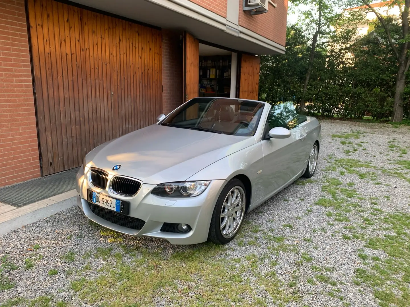 BMW 335 335i Cabrio Manuale Grigio - 1