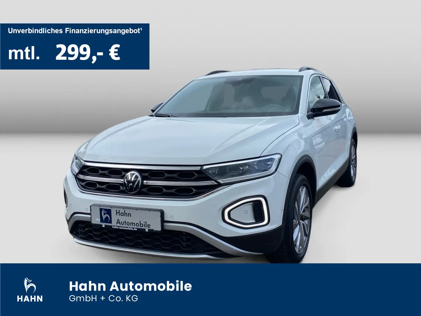 Volkswagen T-Roc 1.5TSI DSG Move ACC AHK Cam Matrix Navi Weiß - 1