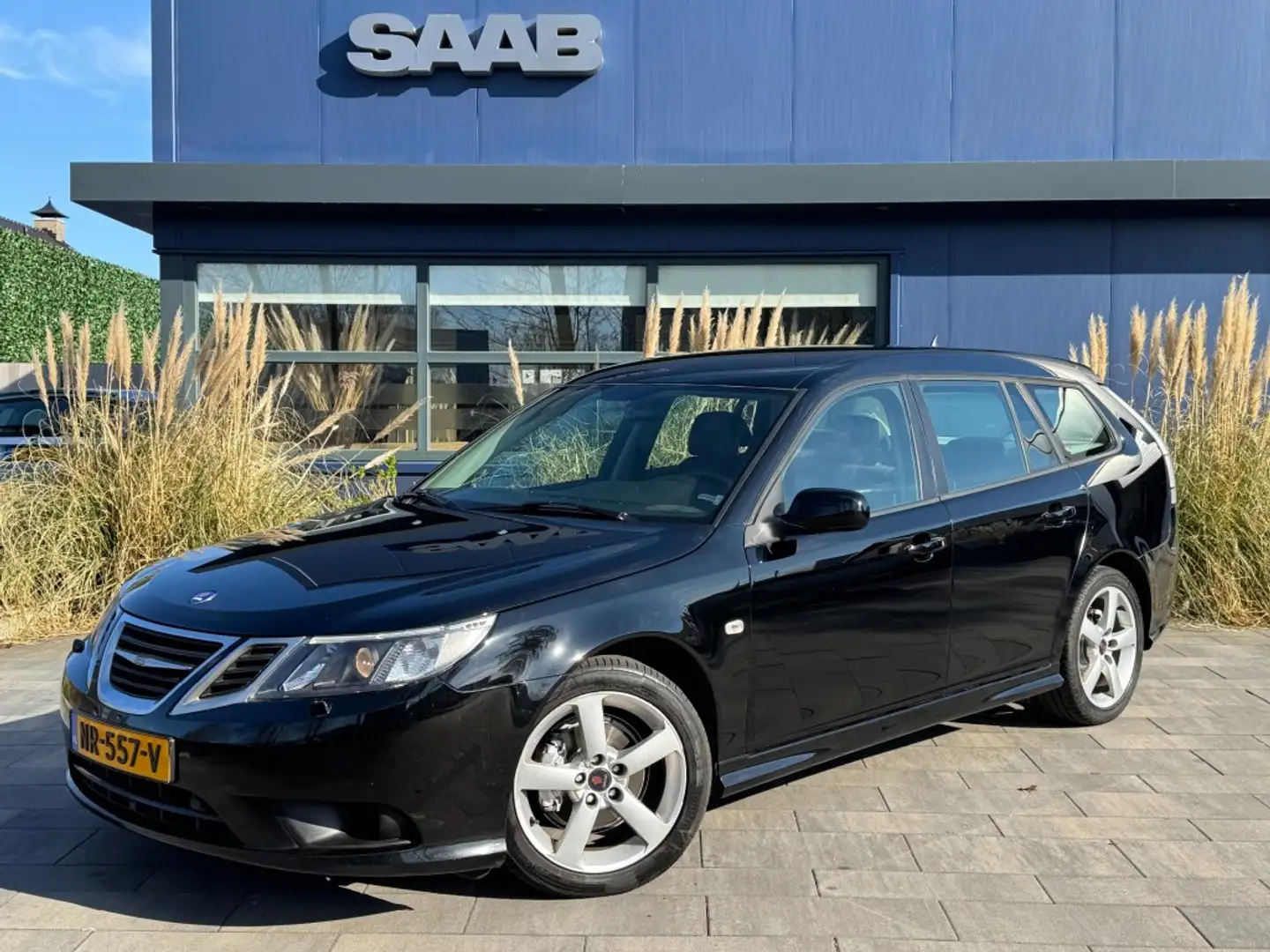 Saab 9-3 Estate 1.8t Automaat Hirsch 195pk BioPower Noir - 1