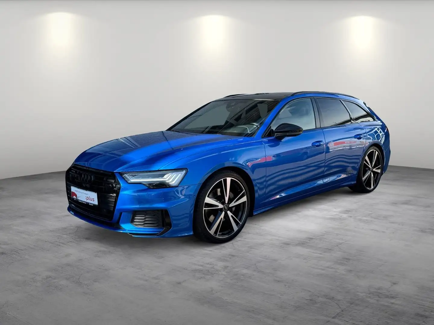 Audi A6 sport 50TDI qu 2xS line HD-MATRIX AHK Azul - 2