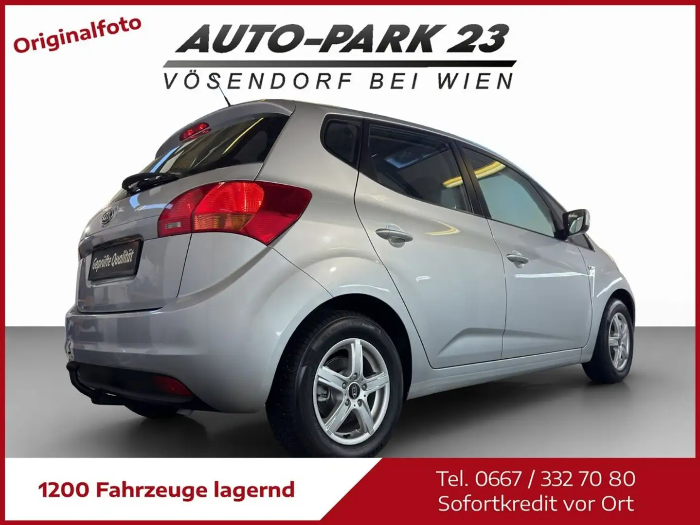 Kia Venga 1,4 CRDi**NEUES PICKERL7/2027**MOD2011 Silber - 2