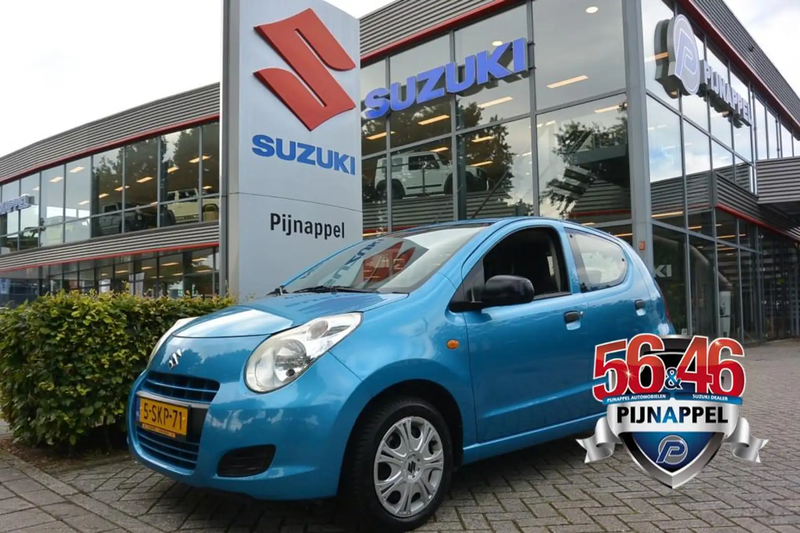 Suzuki Alto 1.0 Comfort Airco 5-deurs Blauw - 1