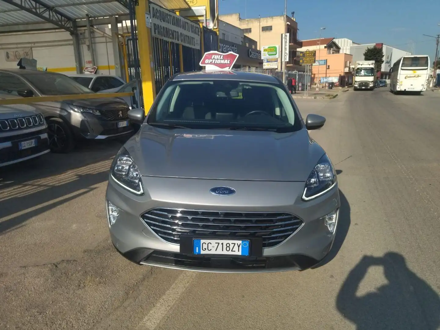 Ford Kuga 1.5 EcoBlue 120 CV aut.2WD Titanium Grigio - 2