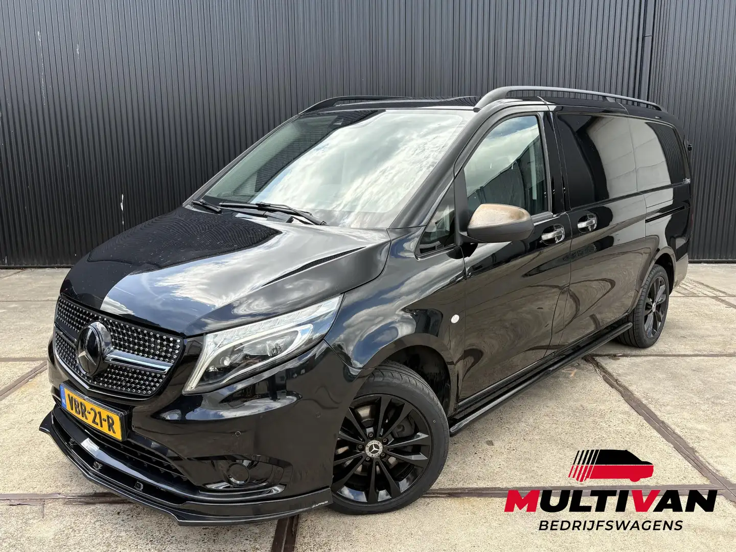 Mercedes-Benz Vito 119 CDI Lang | LED | 2x SCHUIF | LEDER | Negru - 1