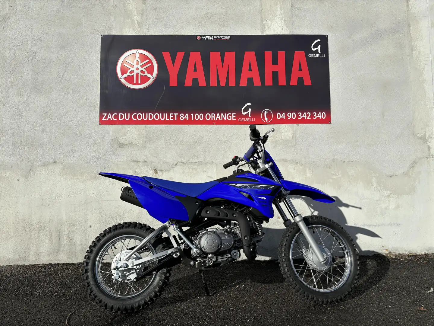 Yamaha TTR 110 Blauw - 1