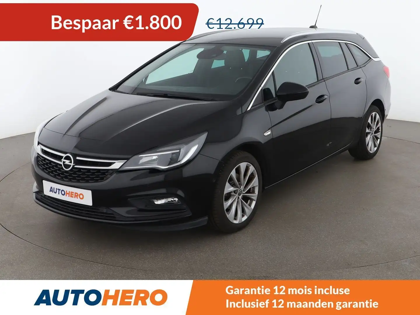 Opel Astra 1.4 SIDI Turbo Innovation Start/Stop Zwart - 1